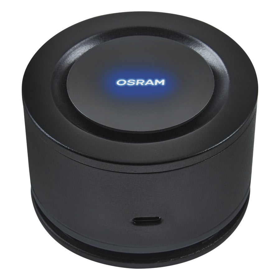 närbild på detaljer och material av AirZing Mini Air Purifier – OSRAM
