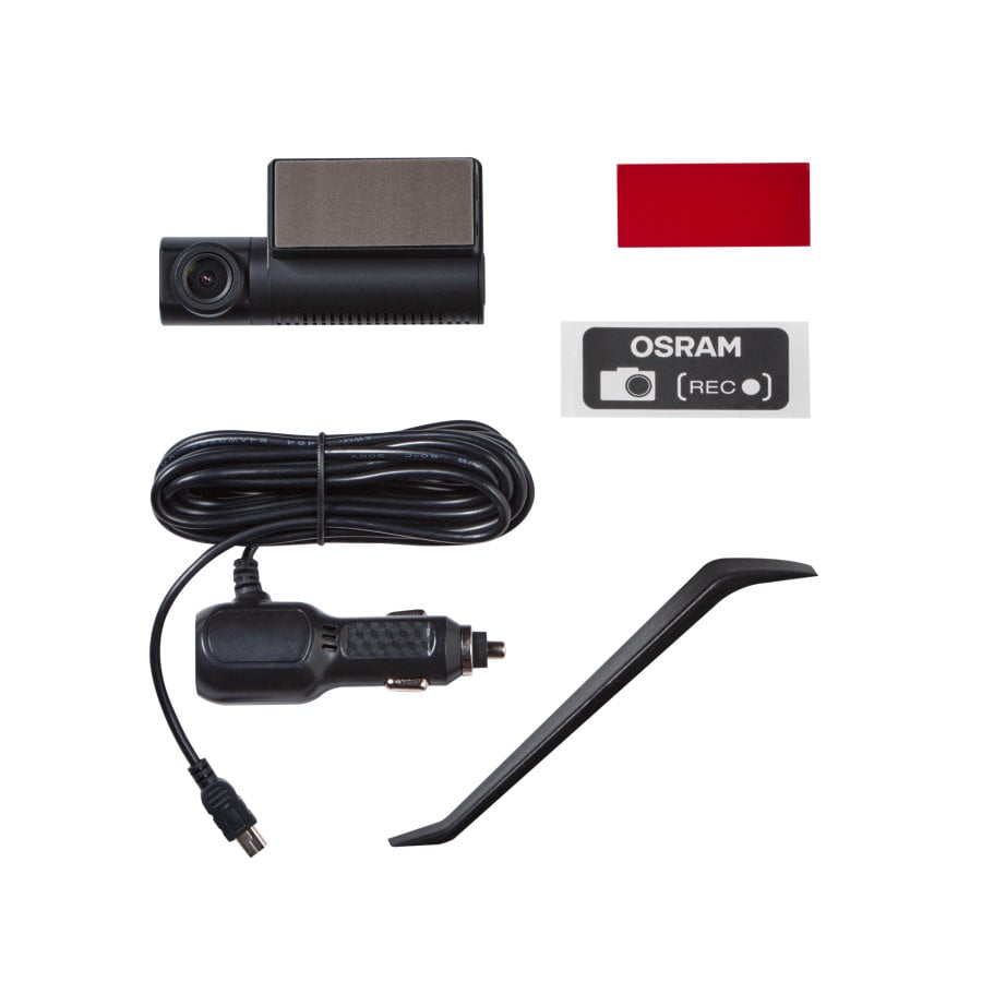 sidovy som visar profil och design av Dashcam ROADSIGHT 50 FS1 – OSRAM