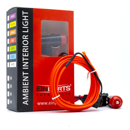 Ambient LED-belysning – Röd – 9V - 16V – 2000 (200cm)
