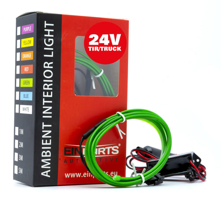 Ambient LED-belysning – Grön – 24V – 1000 (100 cm)