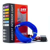 Ambient LED-belysning – Blå – 24V – 3000 (300cm)