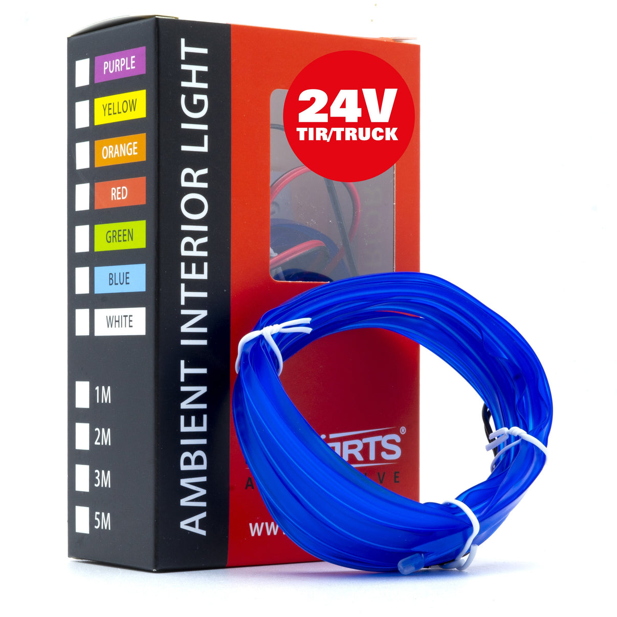 Ambient LED-belysning – Blå – 24V – 3000 (300cm)
