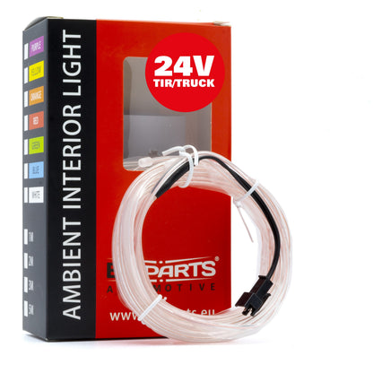 Ambient LED-belysning – Vit – 24V – 3000 (300cm)