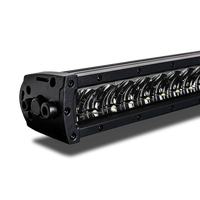 produktbillede forfra viser LUXTAR LED rampe X10 Black Edition 100W 31cm – LUXTAR