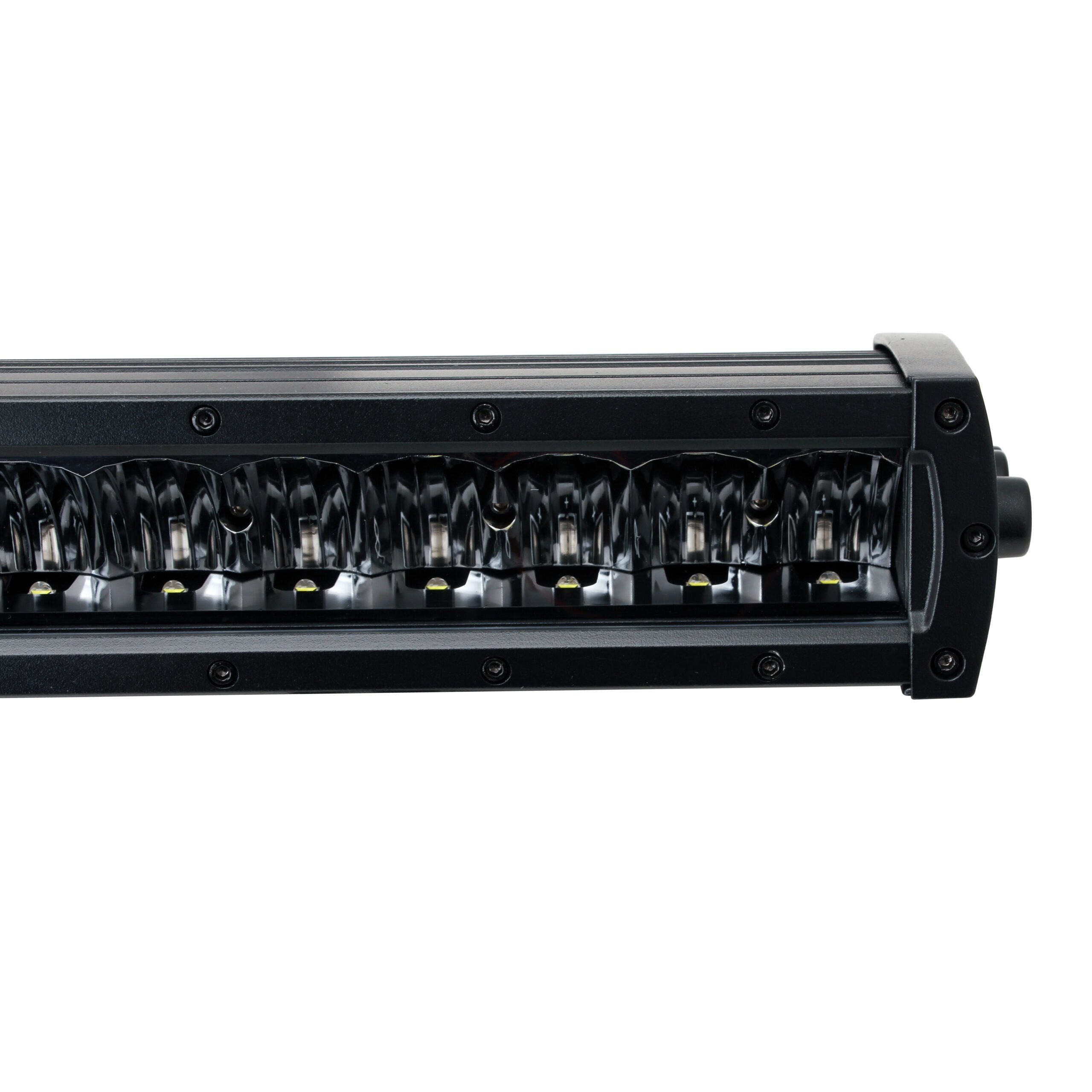 LUXTAR LED rampe X6 Black Edition 60W 21cm - produkt set fra siden | LUXTAR