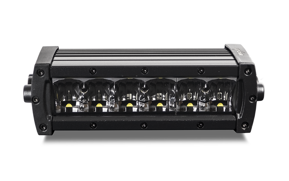 LUXTAR LED rampe X6 Black Edition 60W 21cm - produktbillede forfra | LUXTAR