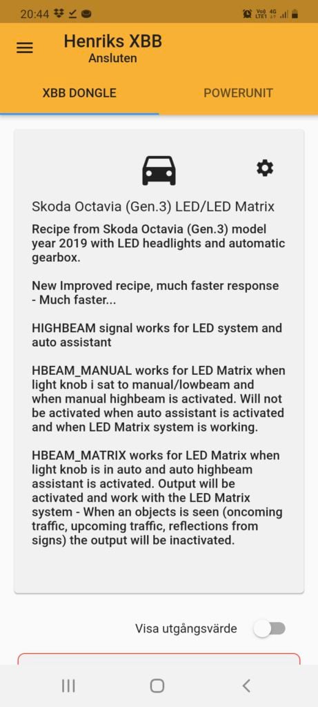 XBB Smart Button – förpackning och innehåll | XBB