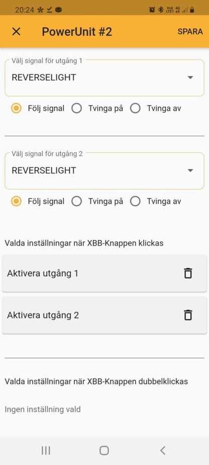 XBB Smart Button – alternativ vy | XBB