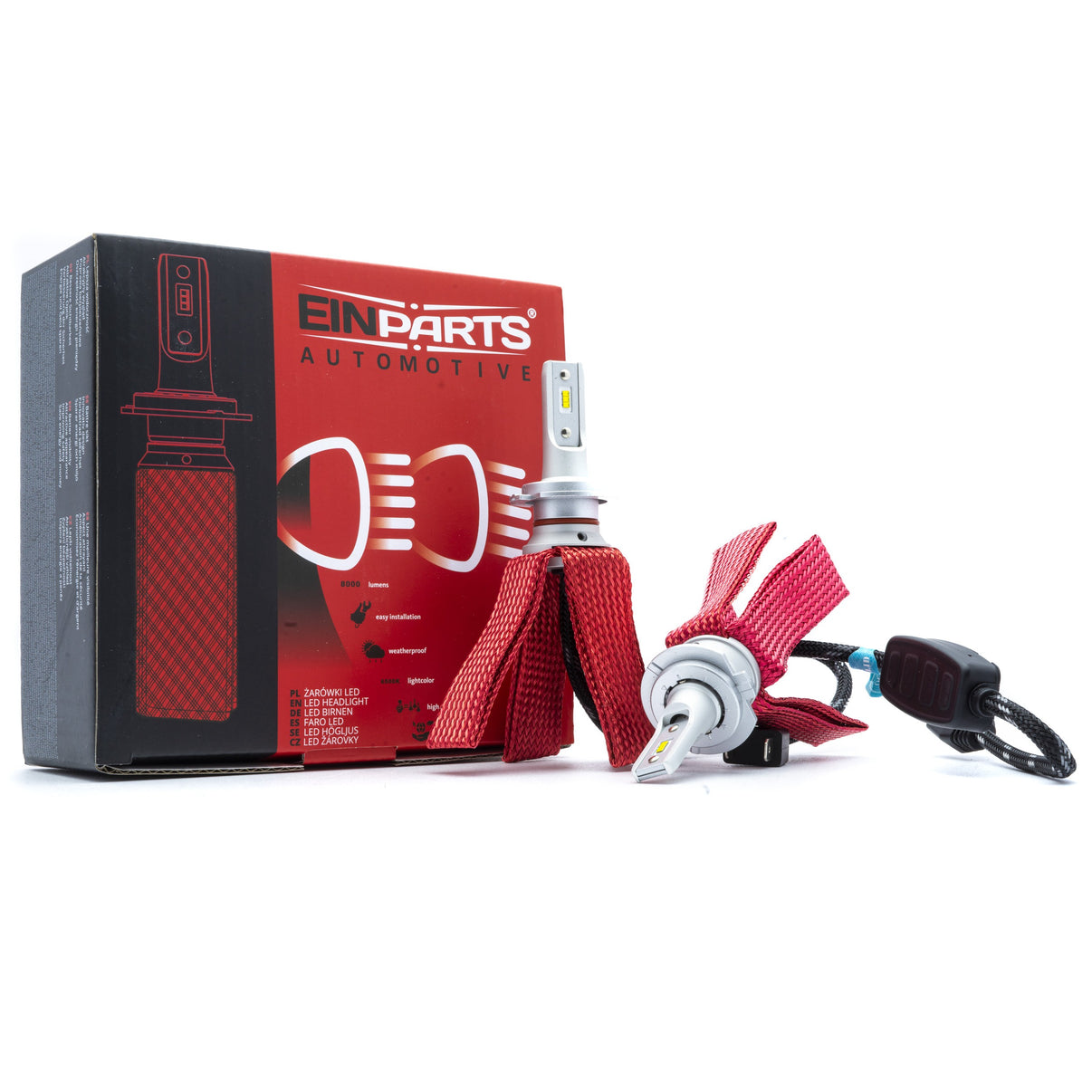 LED-konverteringssats – H7 – 6000K – 9V - 32V – PG18.5D-1 – 2-pack