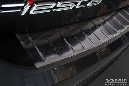 Lastskydd Ford Fiesta MK8 5-dörrars/ 3-dörrars/ Active/ Vignale/ ST 2017+ m.fl. – Svart – detaljbild 3