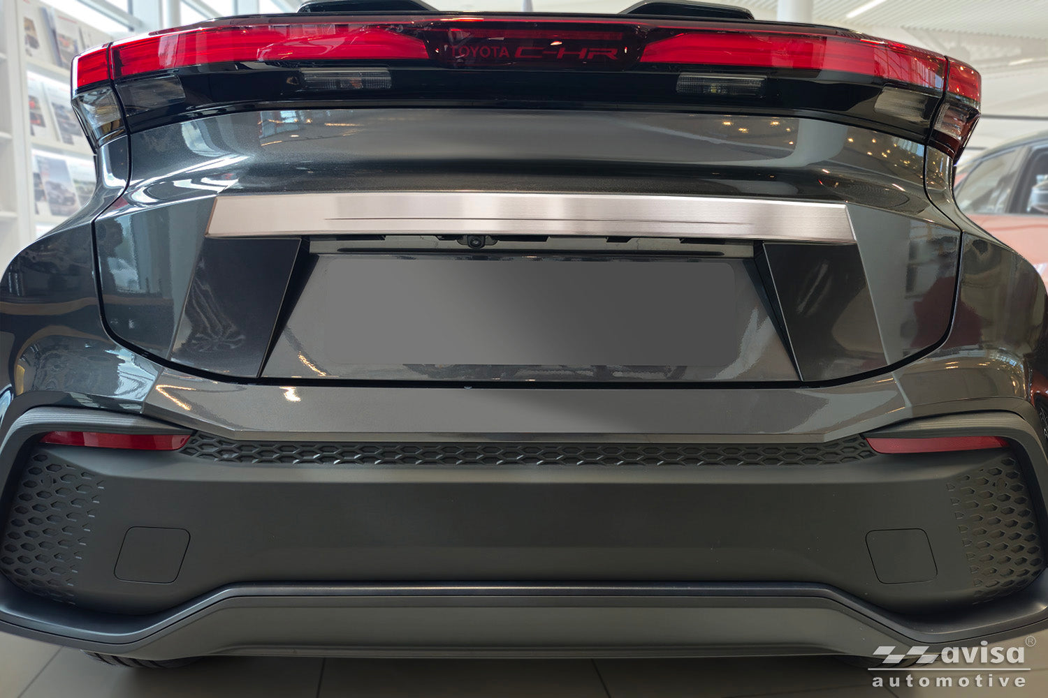 Bakluckelist Toyota C-Hr II (X20) 2023+ – Silver satin – detaljbild 3