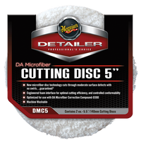 Meguiar's DA Microfiber Cutting Pad 5" 2 – pack – produktbild framifrån | Meguiar's