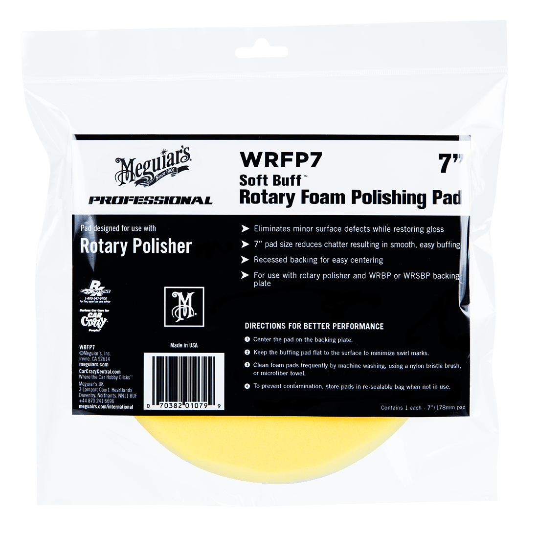 Meguiar's Rotary Foam Polishing Pad 7" - i brug | Meguiars