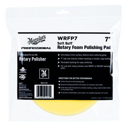 Meguiar's Rotary Foam Polishing Pad 7" - i brug | Meguiars