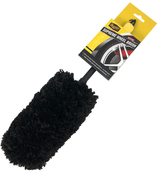 Meguiar's Supreme Wheel Brush Medium - Produktbillede set forfra | Meguiars