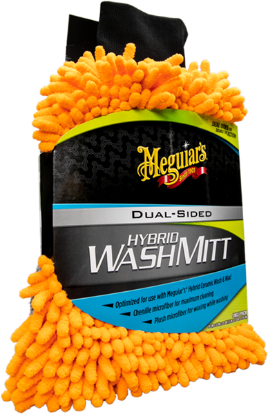 Meguiar's Hybrid Wash Mitt - Produktbillede forfra | Meguiars