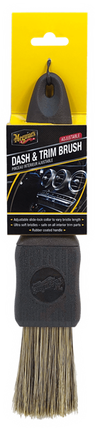Meguiar's Dash & Trim Brush - Produktbillede set forfra | Meguiars