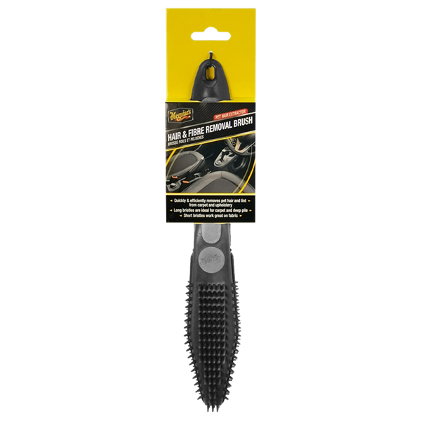 Meguiar's hår- og fiberfjerningsbørste - Produktbillede forfra | Meguiars