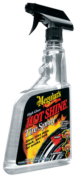 Meguiar's Hot Shine Tire Spray - Produktbillede forfra | Meguiars