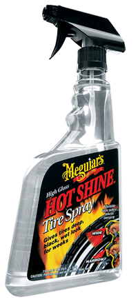Meguiar's Hot Shine Tire Spray - Produktbillede forfra | Meguiars