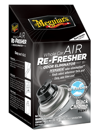 Meguiar's Air Re – Fresher Black Chrome – Produktbillede set forfra | Meguiars