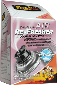 Meguiar's Whole Car Air Re – friskere Fiji-solnedgang – produktbillede set forfra | Meguiars