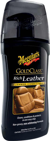 Meguiar's Gold Class Rich Leather - Produktbillede set forfra | Meguiars