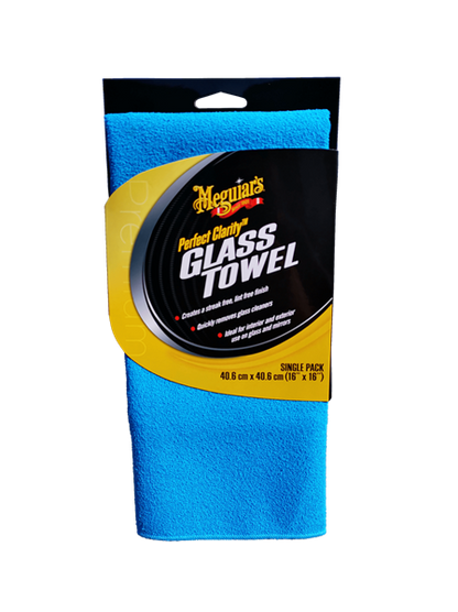 Meguiar's Perfect Clarity glashåndklæde - Produktbillede forfra | Meguiars