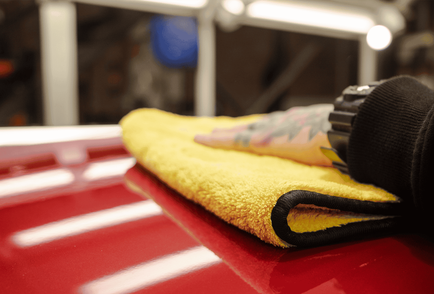 Meguiar's Finishing Towel - nærbillede detaljer | Meguiars