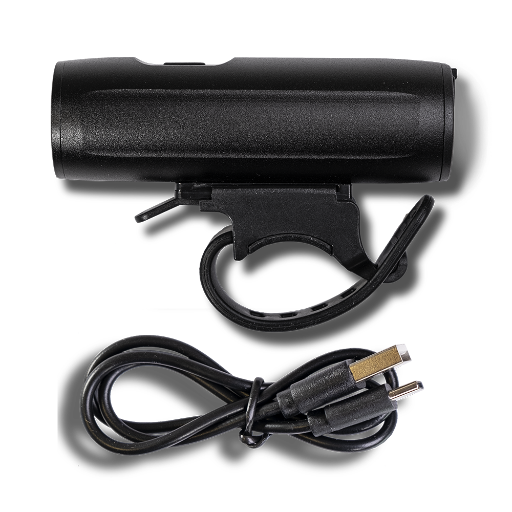 Smarter Bullit Cykellygte F290 HVID - 400lm - nærbillede detaljer | SMARTERE