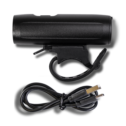 Smarter Bullit Cykellygte F290 HVID - 400lm - nærbillede detaljer | SMARTERE