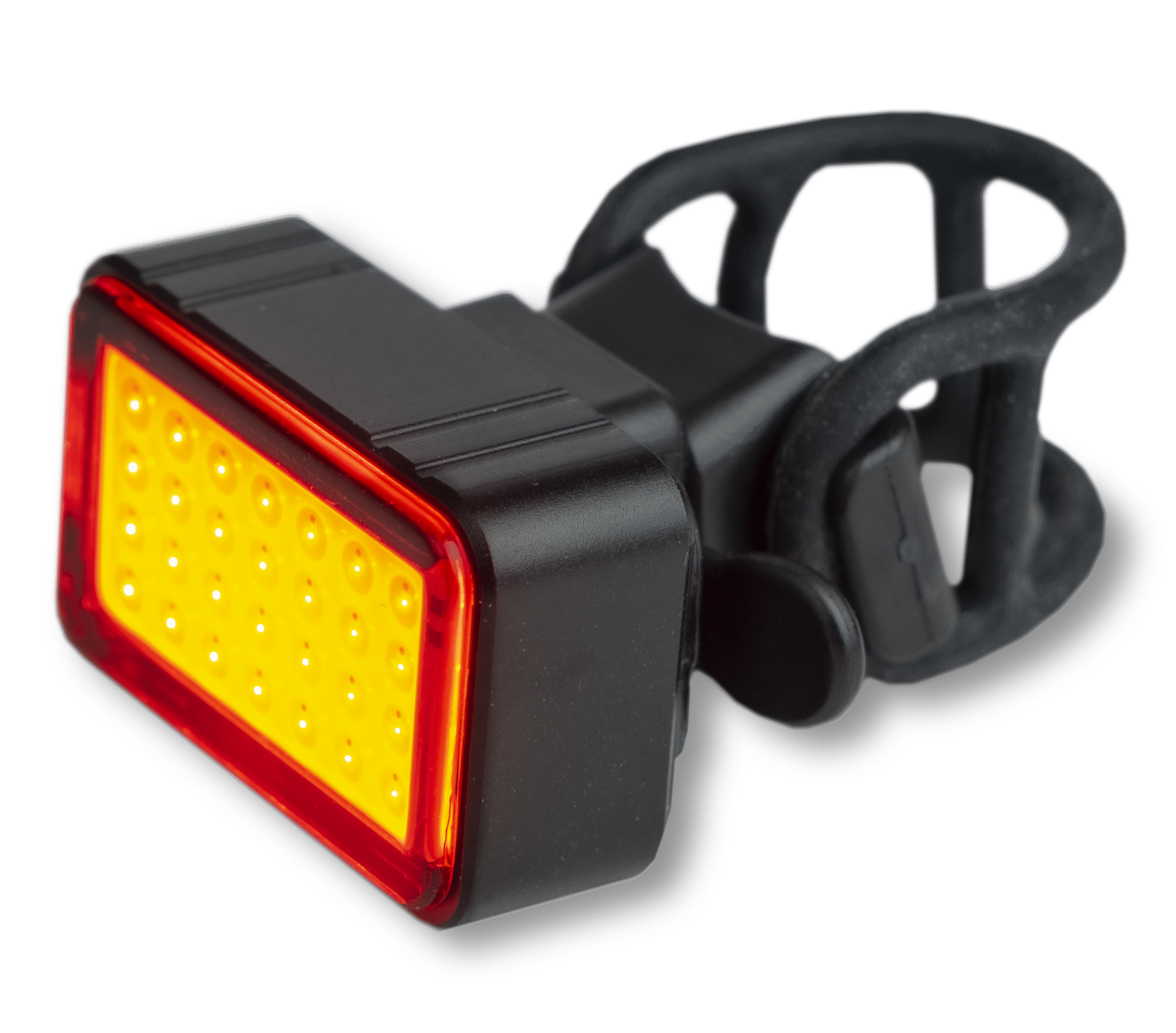 Smarter Bullit Cykellygte B820 RØD - 50lm - produktbillede forfra | SMARTERE