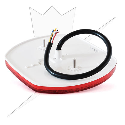 sidovy som visar profil och design av Baklampor EU195LR2 – LEA