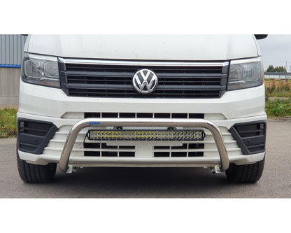 produktbild framifrån visande MINDRE frontbåge [Svart] – VW Crafter 2017 – Voolbar