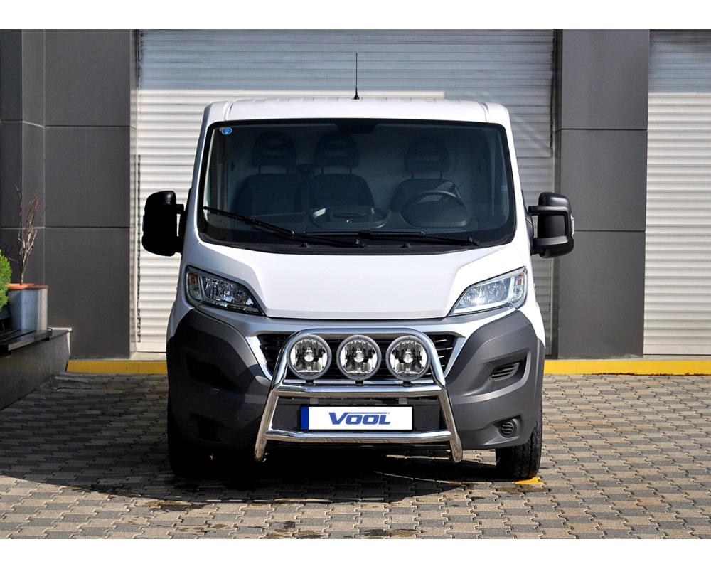 STOR TRIO frontbåge – Fiat Ducato 2015 – Fordonstillbehör från Voolbar