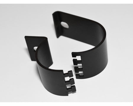 Fäste Extraljus Avtagbart Ø60mm 3mm Svart, Universal – produktbild framifrån | Vool