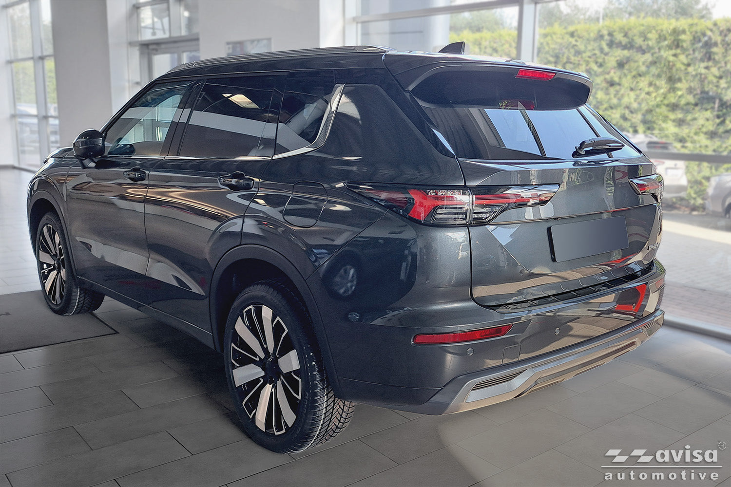 Lastskydd Mitsubishi Outlander IV 2025+ – Svart – detaljbild 2