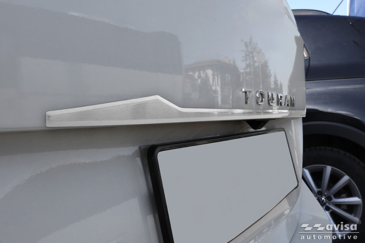 Bakluckelist Volkswagen Touran III/ R-line 2015+ – Silver satin – detaljbild 3