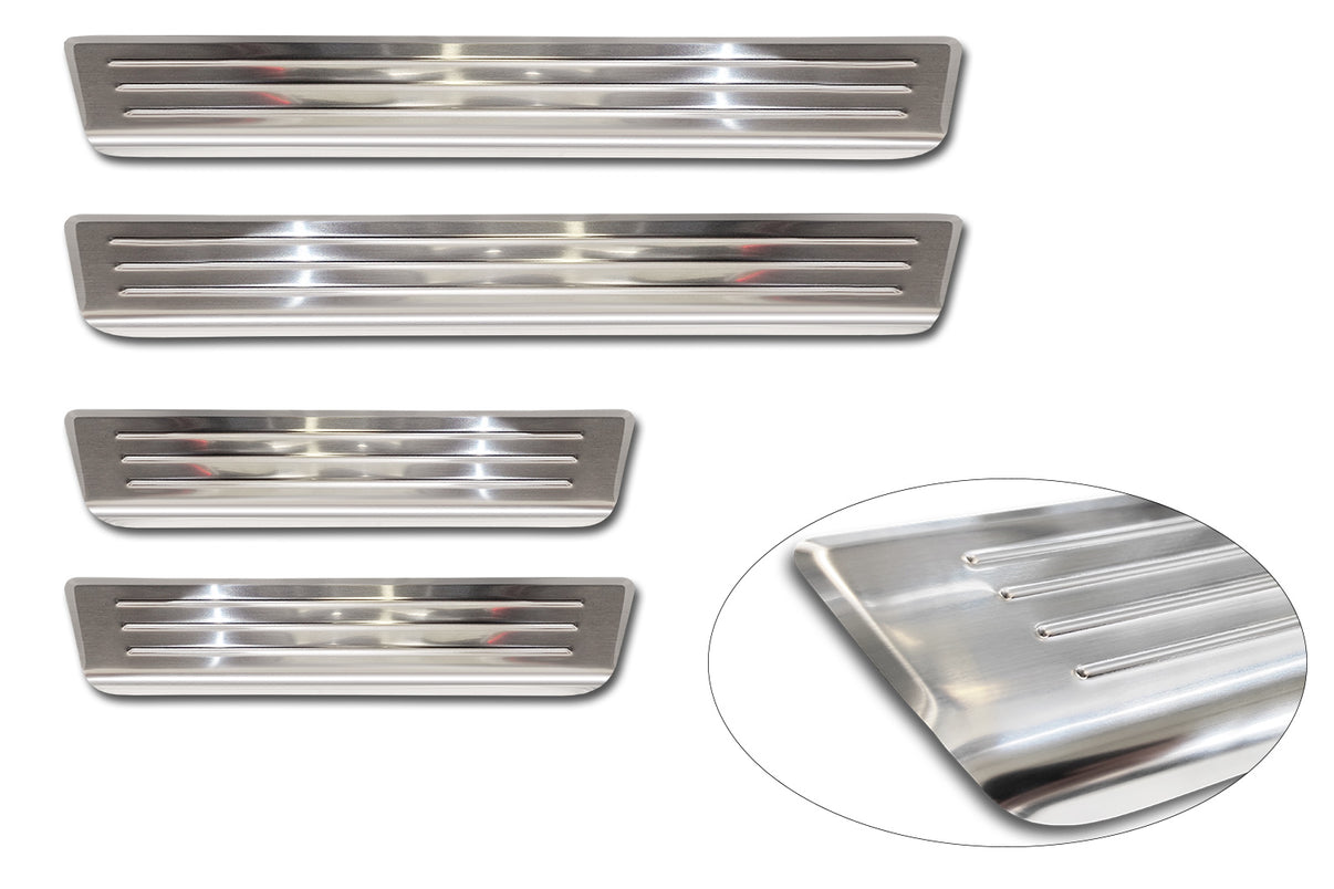 Tröskelskydd Lines Citroen C4 III crossover 2020+ / Citroen C4X 2023+ – Silver satin
