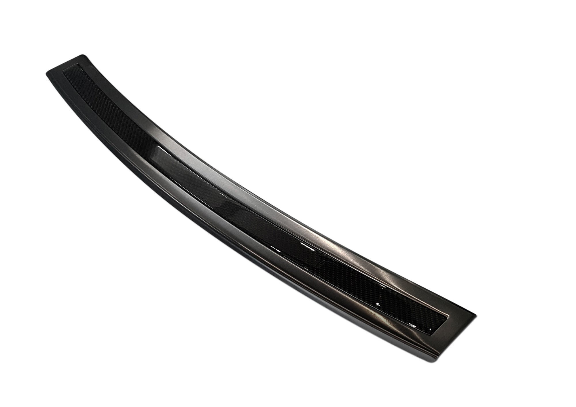 Lastskydd BMW X6 II F16 2014–2019 – Svart steel, Svart Kolfiber