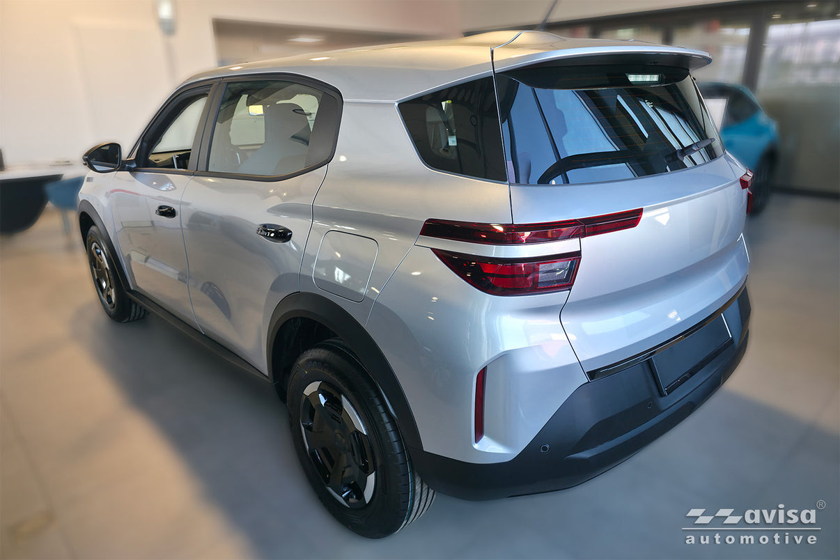 Bakluckelist Opel Frontera 2024+ – Spegelblank svart – detaljbild 2