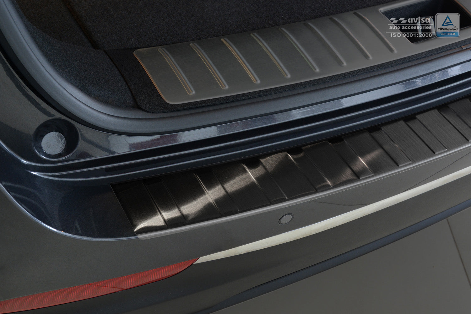 Lastskydd Kia Optima IV Kombi 2016–2018, facelift 2018+ – Svart – detaljbild 2