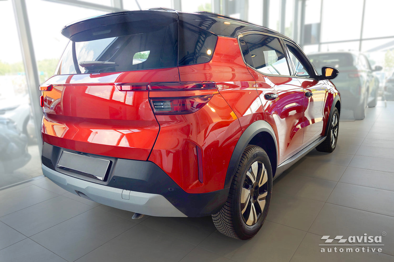 Tröskelskydd Black Mat Opel Frontera 2024+/ Frontera Electric 2024+ – Mattsvart – detaljbild 3