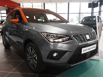 Lastskydd Seat Arona Xcellence/ FR 2017–2021, facelift 2021+ – Silver satin – detaljbild 3