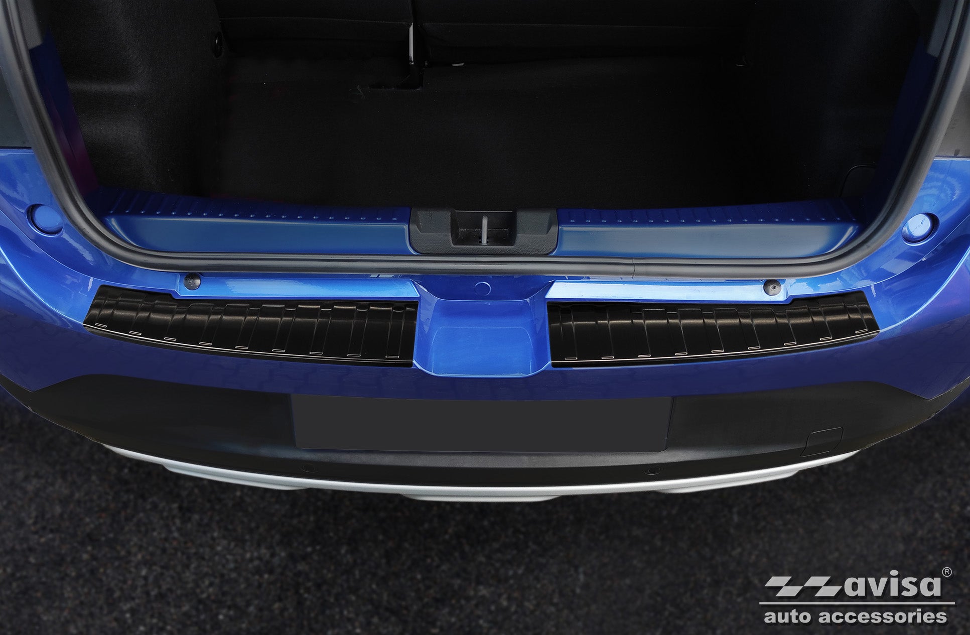 Lastskydd Dacia Sandero III halvkombi 5-dörrars 2020+ m.fl. – Svart – detaljbild 3