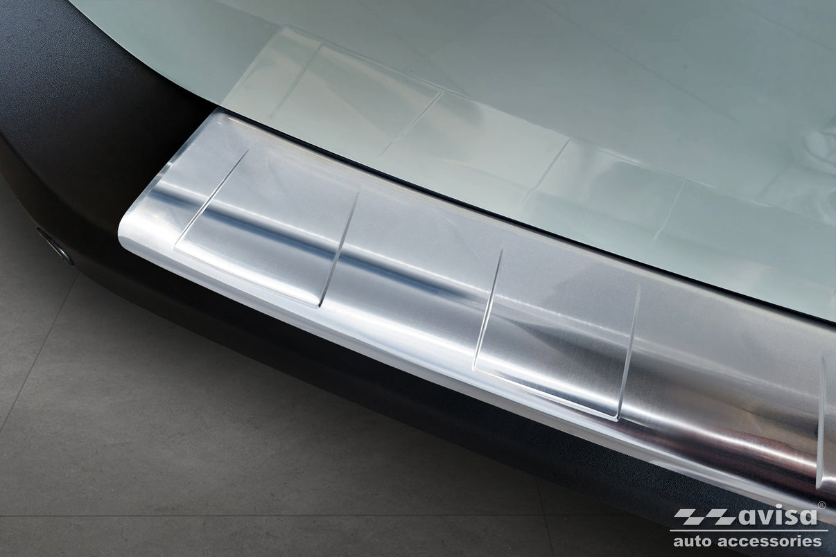Lastskydd Ford Tourneo Courier II 2023+ (fits to both versions: twin dörr and tailgate) m.fl. – Silver satin – detaljbild 3