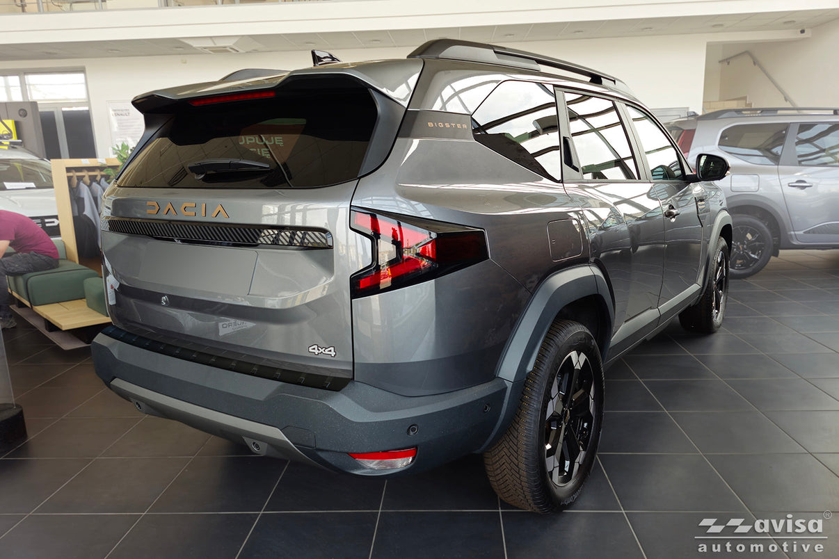Lastskydd Black Mat Dacia Bigster 2024+ – Mattsvart – detaljbild 2