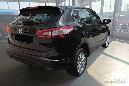 Tröskelskydd Lines Nissan Qashqai II Crossover 2014–2017, facelift 2017–2021 – Silver satin – detaljbild 3