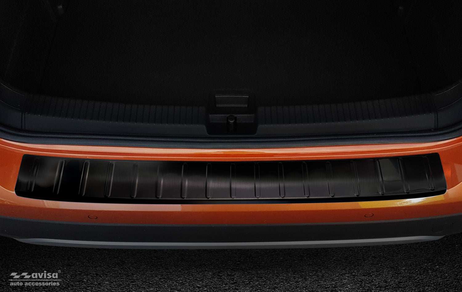 Lastskydd Volkswagen T-Cross 2018–2024, facelift 2024+ – Svart (2/45221) – detaljbild 3