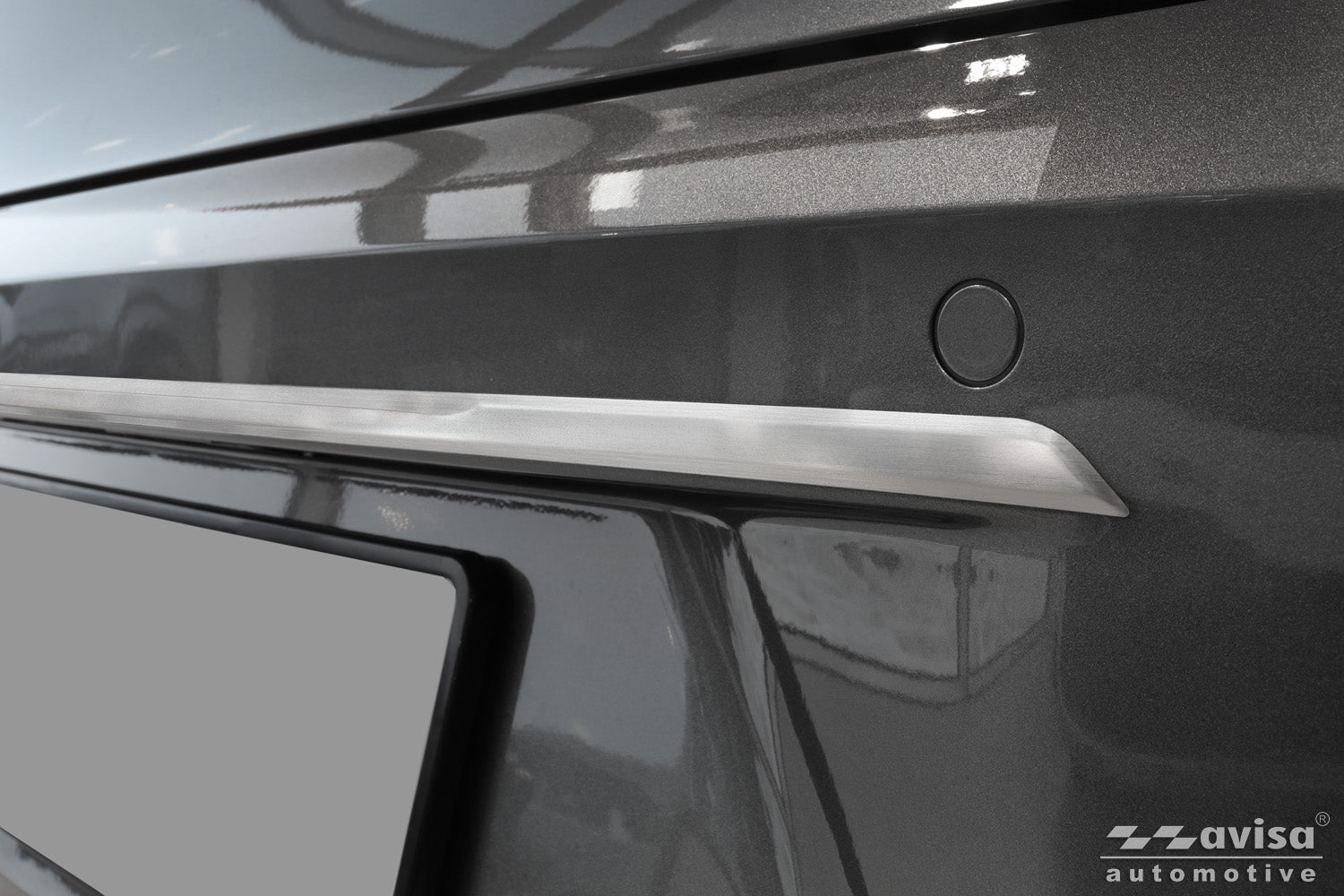 Bakluckelist Picanto III facelift 2024+ – Silver satin – detaljbild 3